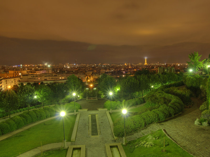 Paris, Eiffel Tower, Tour Montparnasse, Belleville